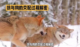 狼交配视频,自然界的爱情故事